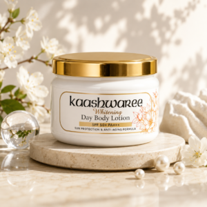 Kashwaree Herbal Whitening Day Body Lotion – SPF 50+ UVA/UVB Protection, 300ml